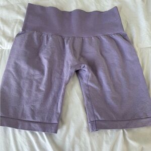 NVGTN purple contour shorts